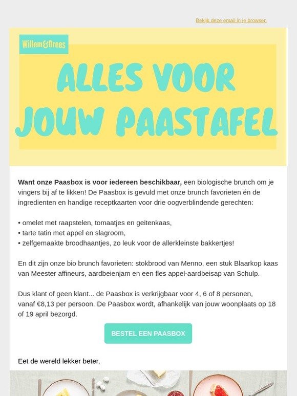 Ben jij geen klant? Komt dat even goed uit! 🐥