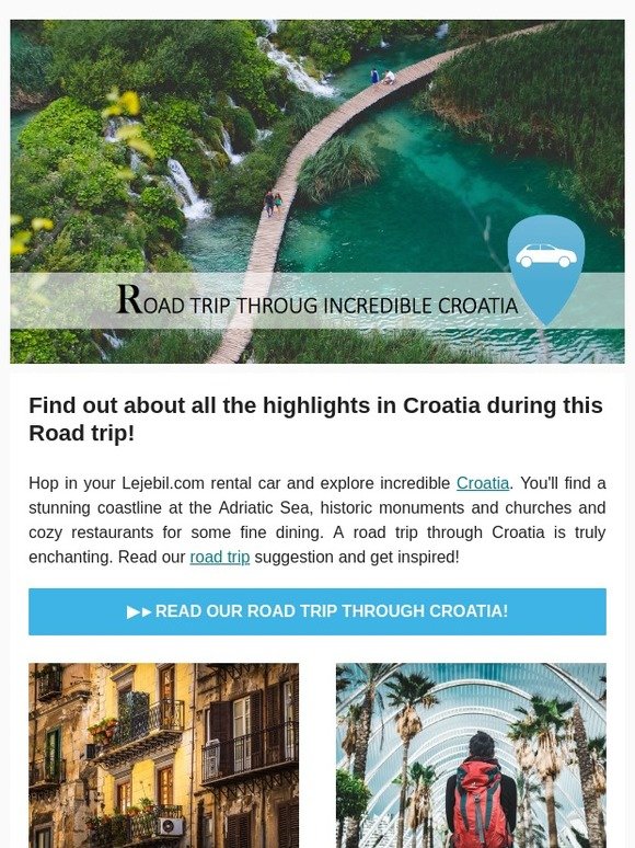 Road trip through incredible Croatia! 🚘