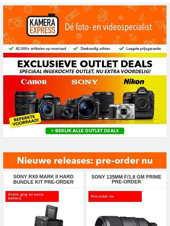 Profiteer van extra voordeel op onze exclusieve outlet deals!