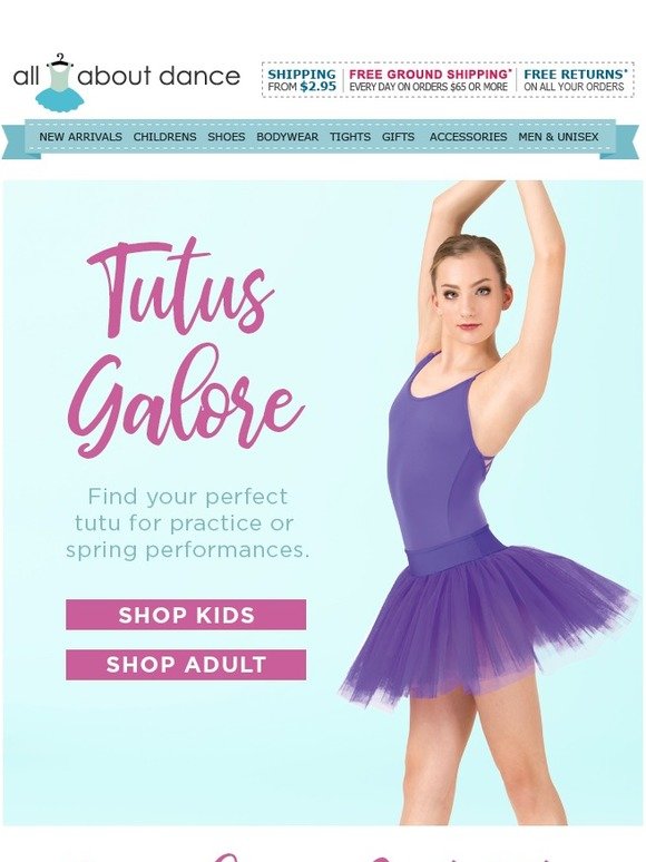 It's Tutu Time. Find Your Perfect Look