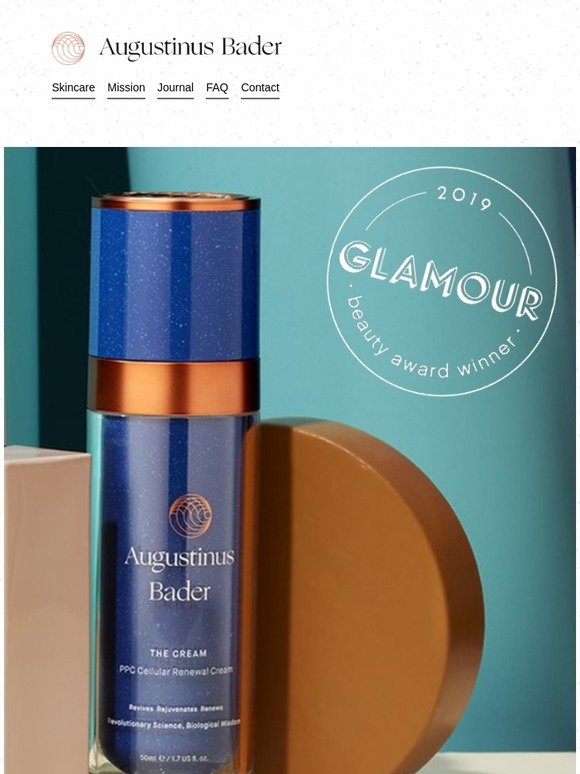 Augustinus Bader: The Best Moisturizer | Milled