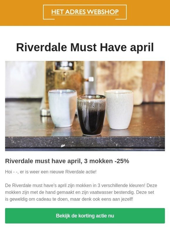 Nu al online, Riverdale must have April!