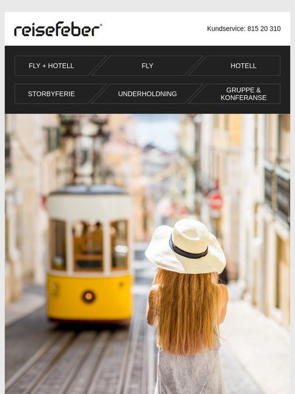 Opplev Portugals storbyer fra 3.282,-