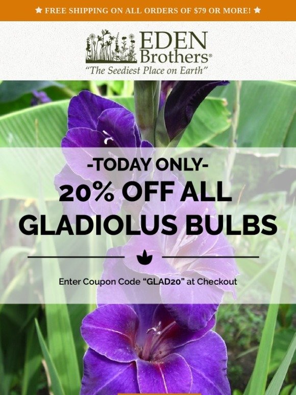 Eden Brothers Seed Company Aren't You Glad it's Spring? Milled