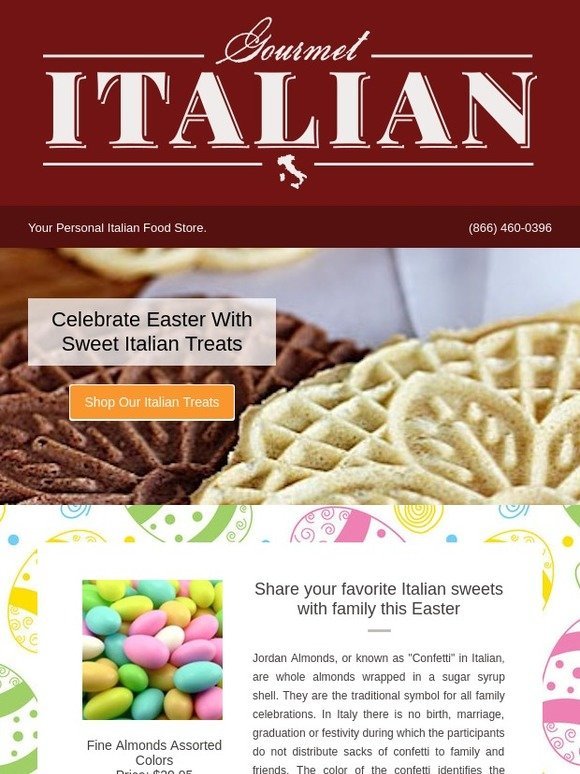 Celebrate Easter With Sweet Italian Treats
