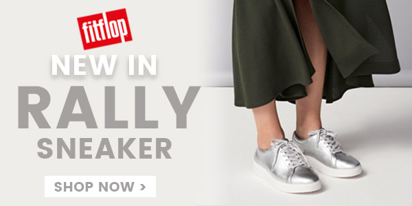 fitflop silver sneakers