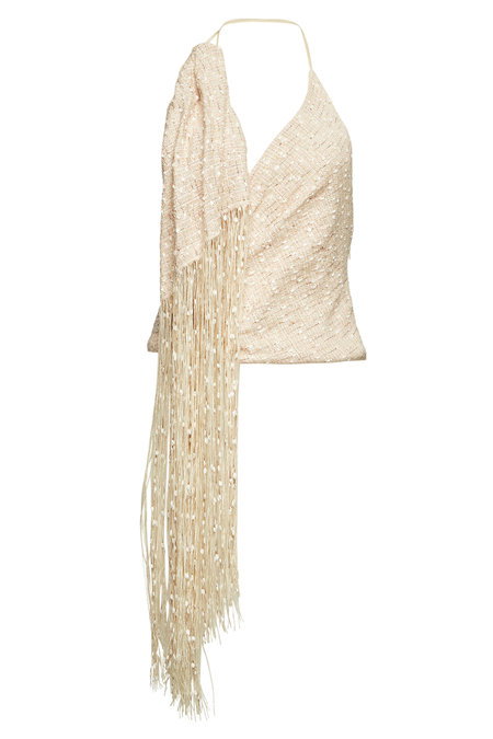 Le Haut Valoria Woven Top | JACQUEMUS