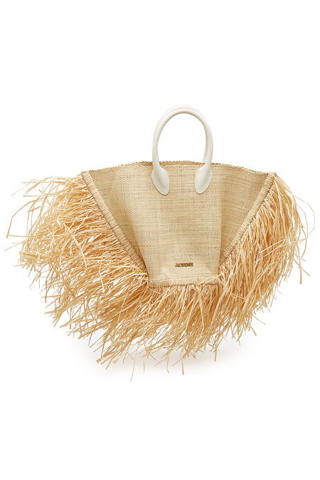 Le Baci Raffia Tote | JACQUEMUS