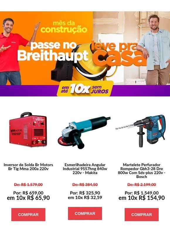 Sextou nas ofertas: passe no Breithaupt e leve pra casa