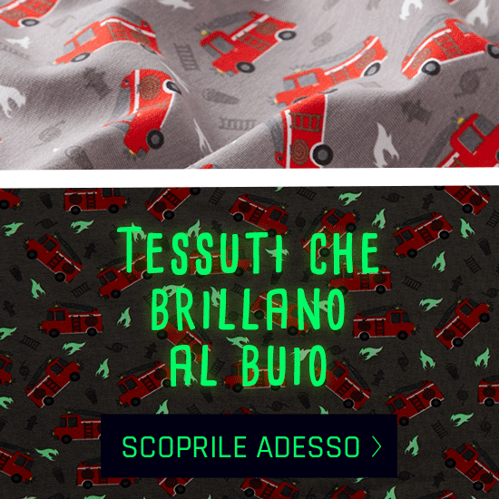 Tessuti.com: Nuovo: Glow in the Dark - Lascia che brilli🌠