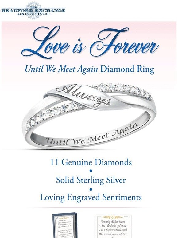 Bradford Exchange Promise Rings 2025