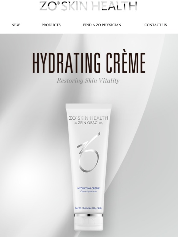 zo hydrating creme