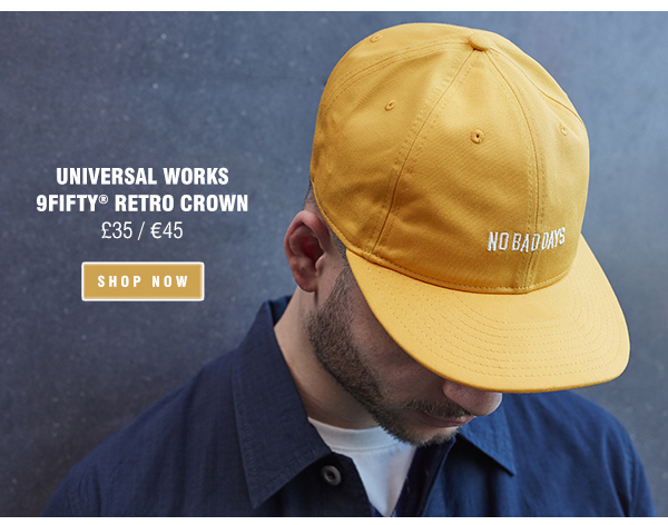 New Era Cap Online Only New Era X Universal Works Collaboration Milled