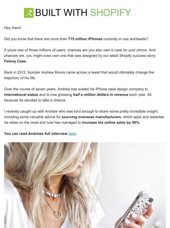 This iPhone case company is raking in half a mill a year