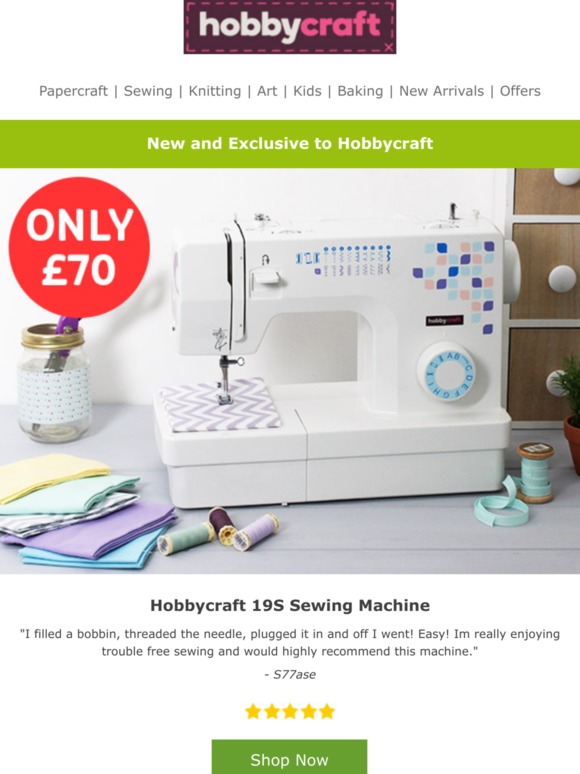 Hobbycraft Have you been inspired by the Sewing Bee? Milled