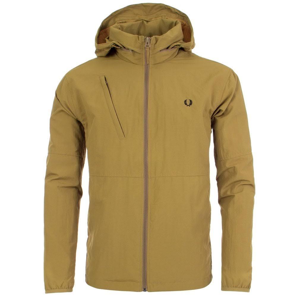 fred perry packaway hood jacket