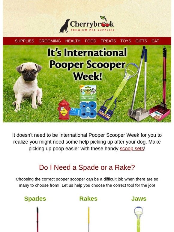 Cherrybrook 💩 Oh Poop! Do You Have The Right Tools? 💩 Milled