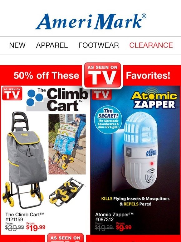 AmeriMark 50 off These As Seen on TV Favorites Milled