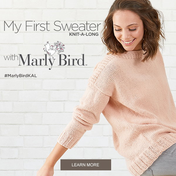 First Sweater KAL with Marly Bird 