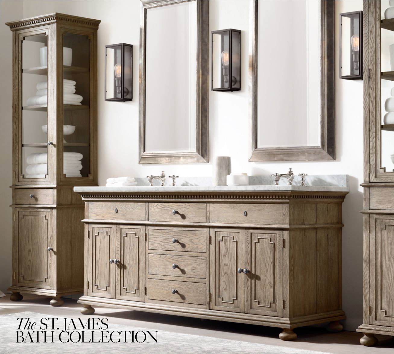 Restoration Hardware The Master Suite Featuring The St James Bed Bath Collections Milled