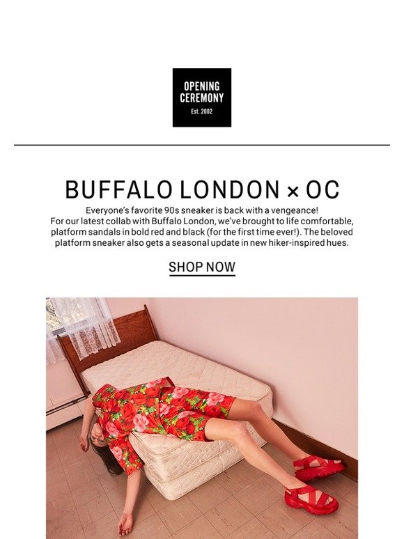 opening ceremony buffalo london sandals