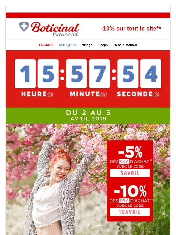 Powersante: Dernières heures : -10% sur tout le site ! | Milled