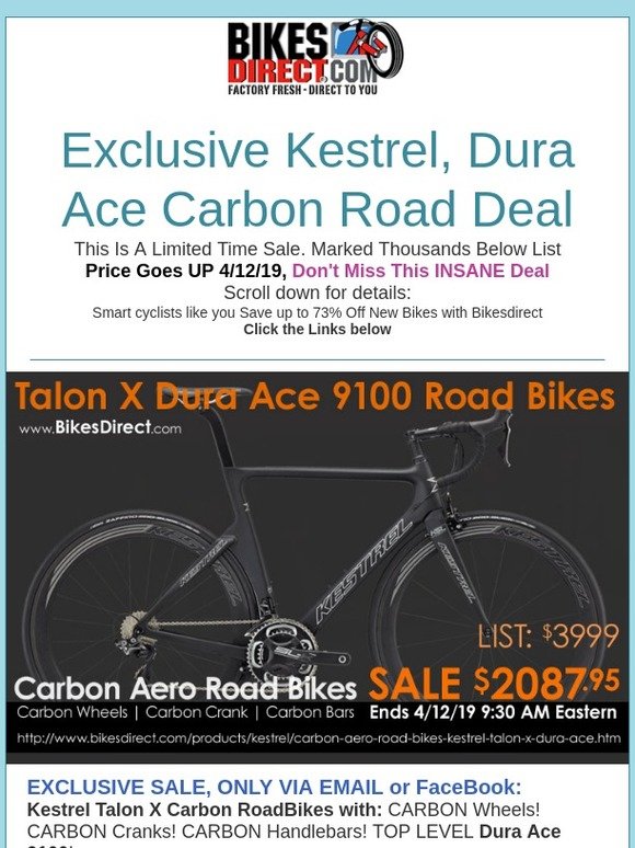 kestrel bikes direct