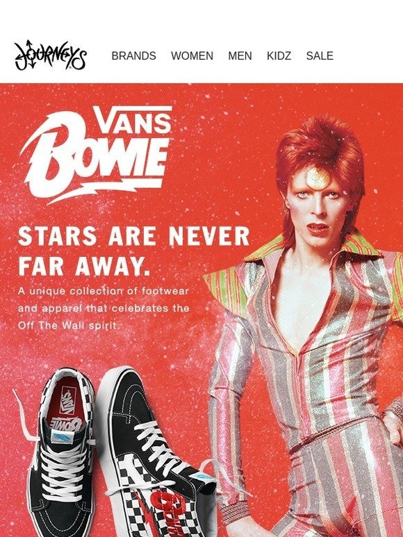 Just Dropped! Vans x David Bowie | Milled