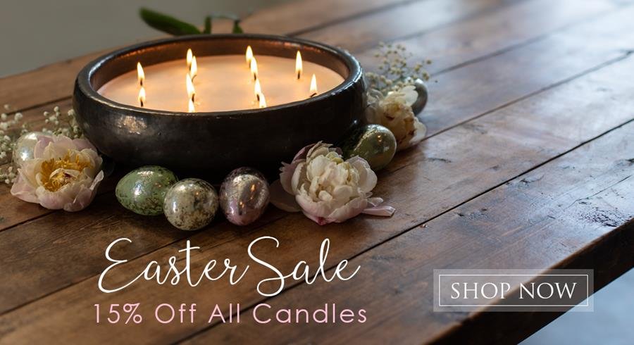 15% off all candles