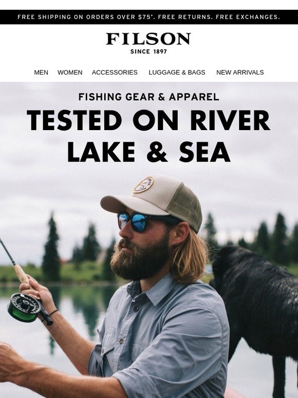 Filson Fishing Gear & Apparel Milled