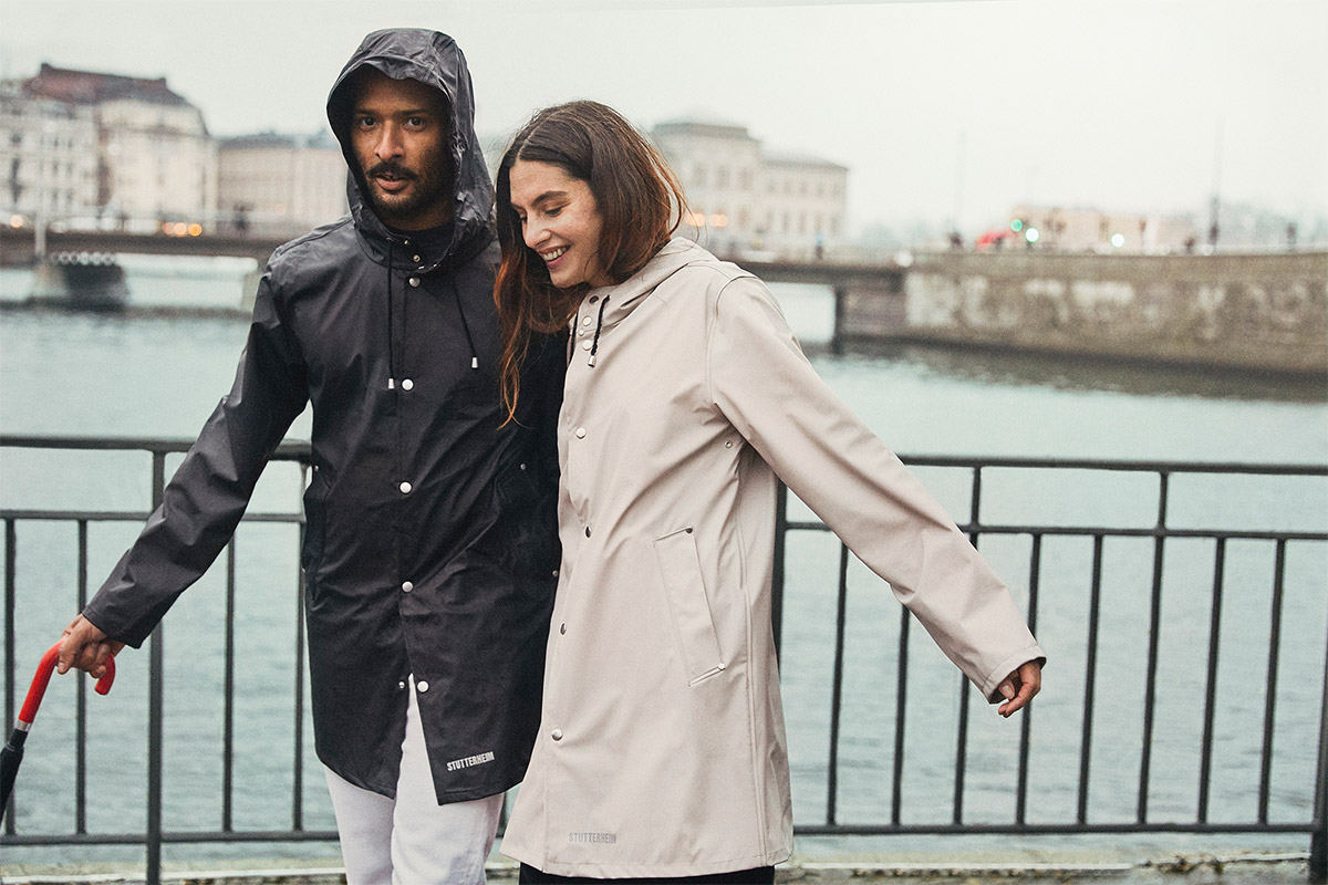 stutterheim lightweight raincoat