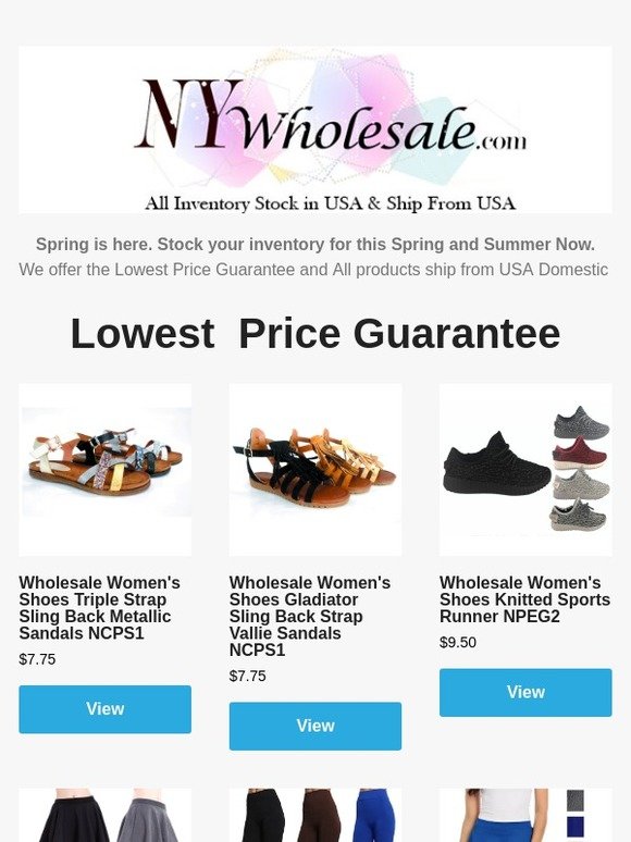 Spring is here, Stock your Inventory with Our New Arrival Spring Inventory