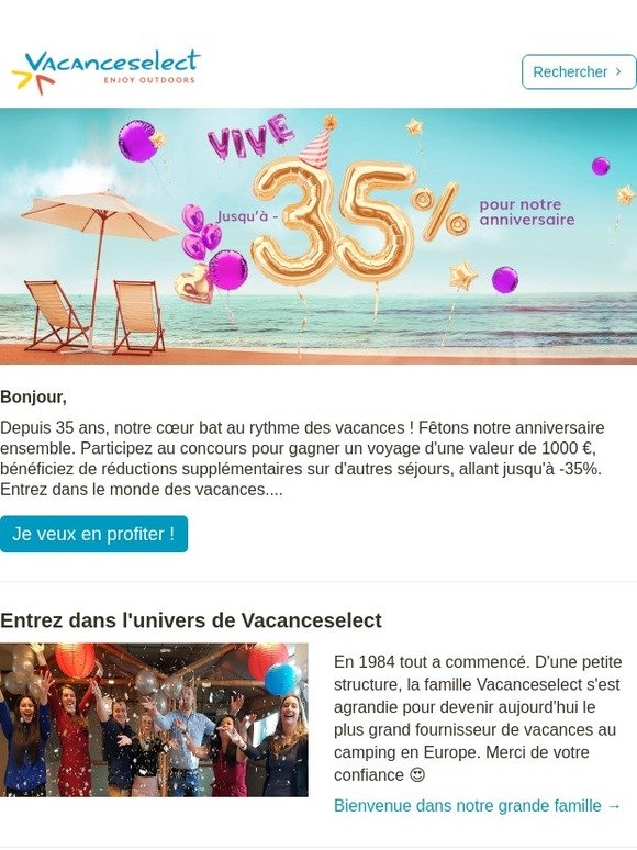 ❤️Fêtez avec nous notre 35ème anniversaire  ❤️