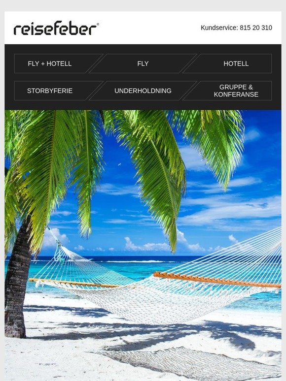 Bestill drømmereisen til Thailand, Maldivene og Aruba