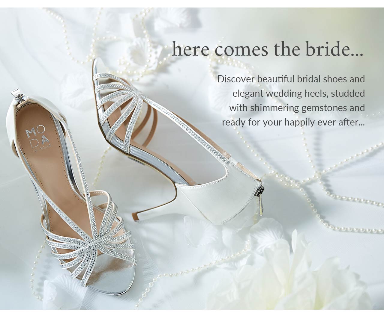 moda in pelle wedding shoes