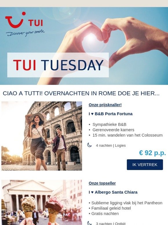 Proef van la vita italiana in Rome