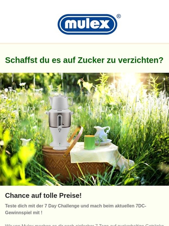 Schaffst du es 7 Tage auf zuckerhaltige Getränke und Lebensmittel zu verzichten? | Jetzt mitmachen !