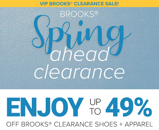brooks clearance sale