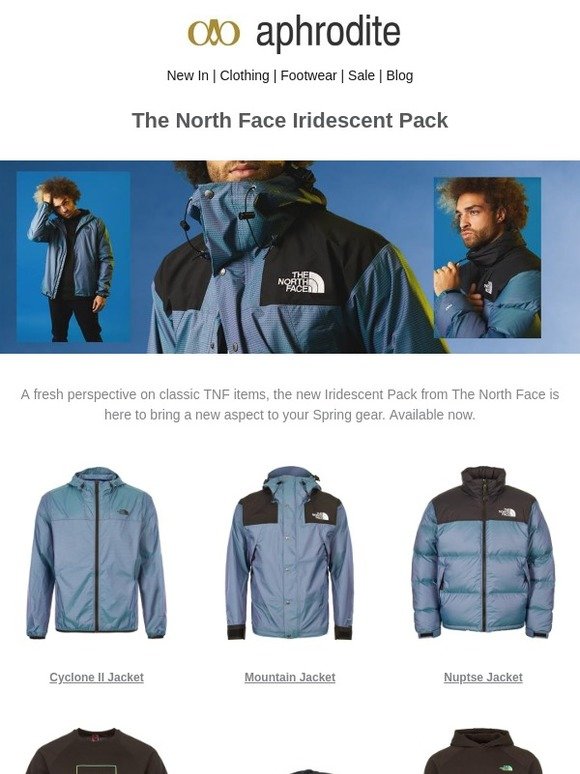 north face iridescent pack