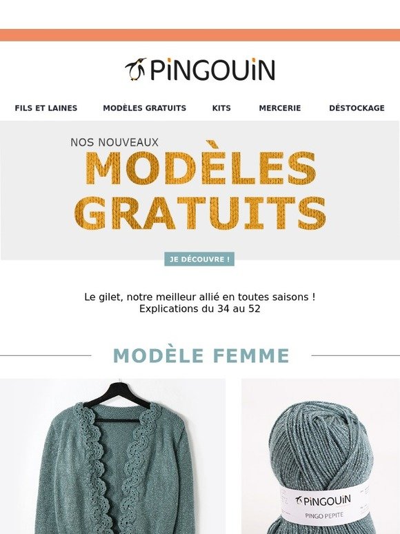 Pingouin Nouveaux Modeles Gratuits Chacun Son Gilet Chacun Son Style Milled