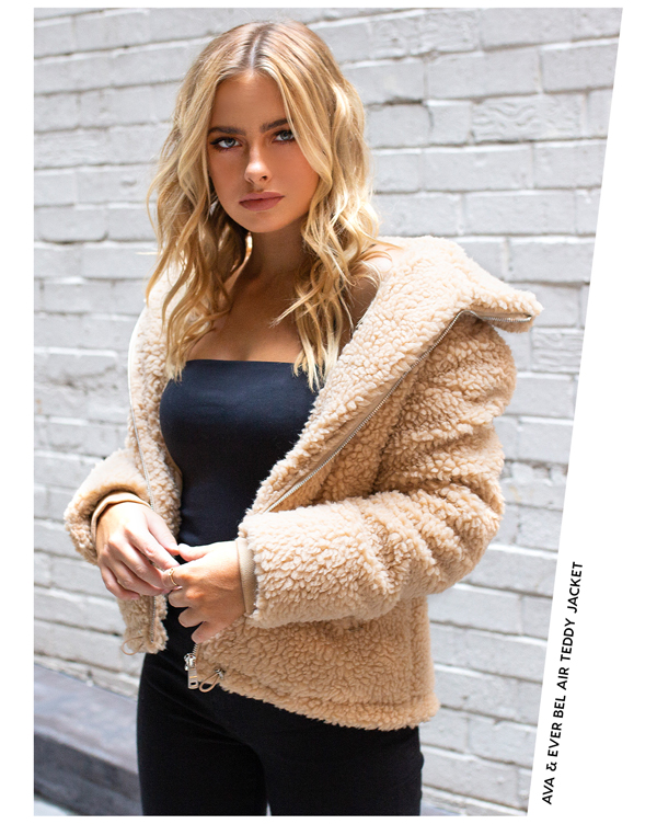 teddy jacket city beach