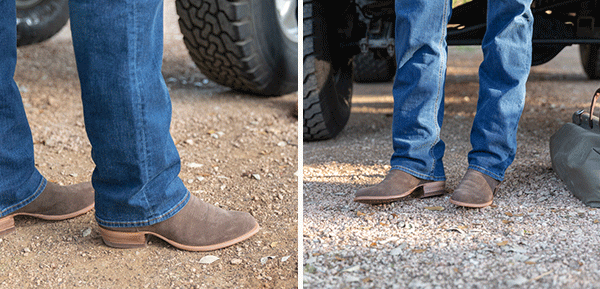 tecovas granite suede