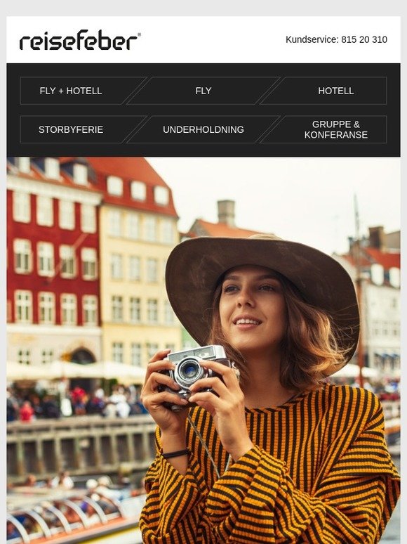 Ta ferien på hjemmebane i sommer!