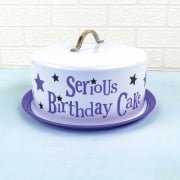 Serious Birthday Cake Tin
