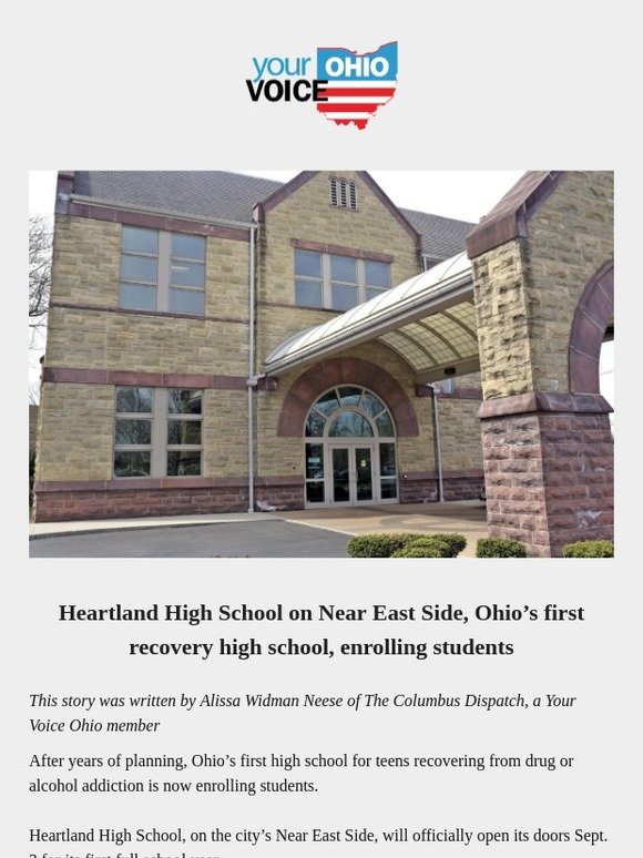 Ohio’s first recovery high school enrolling students