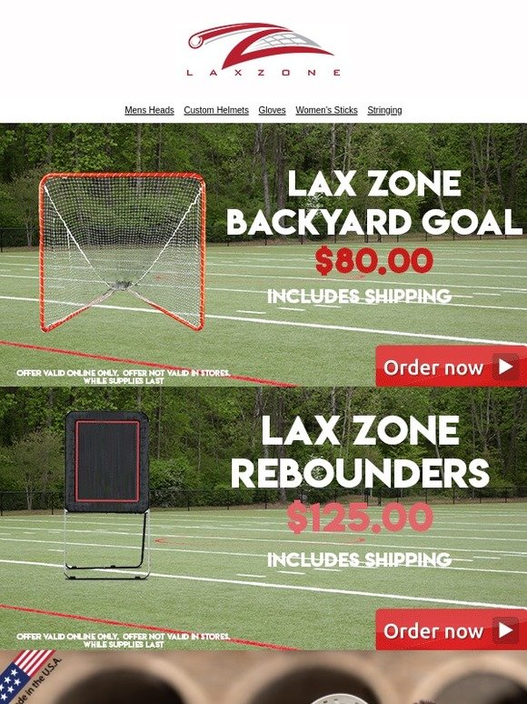 Lax Zone Lax Zone Backyard Goal Only 80.00 Milled