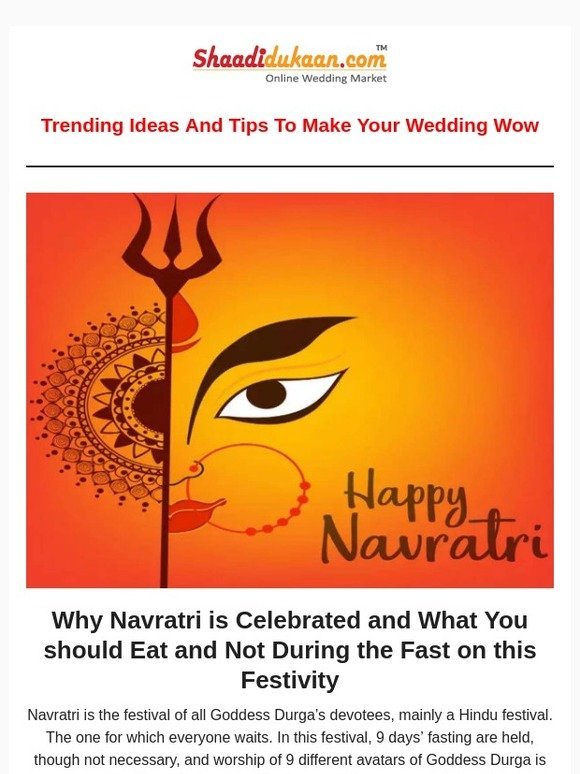Why Navratri is Celebrated?
