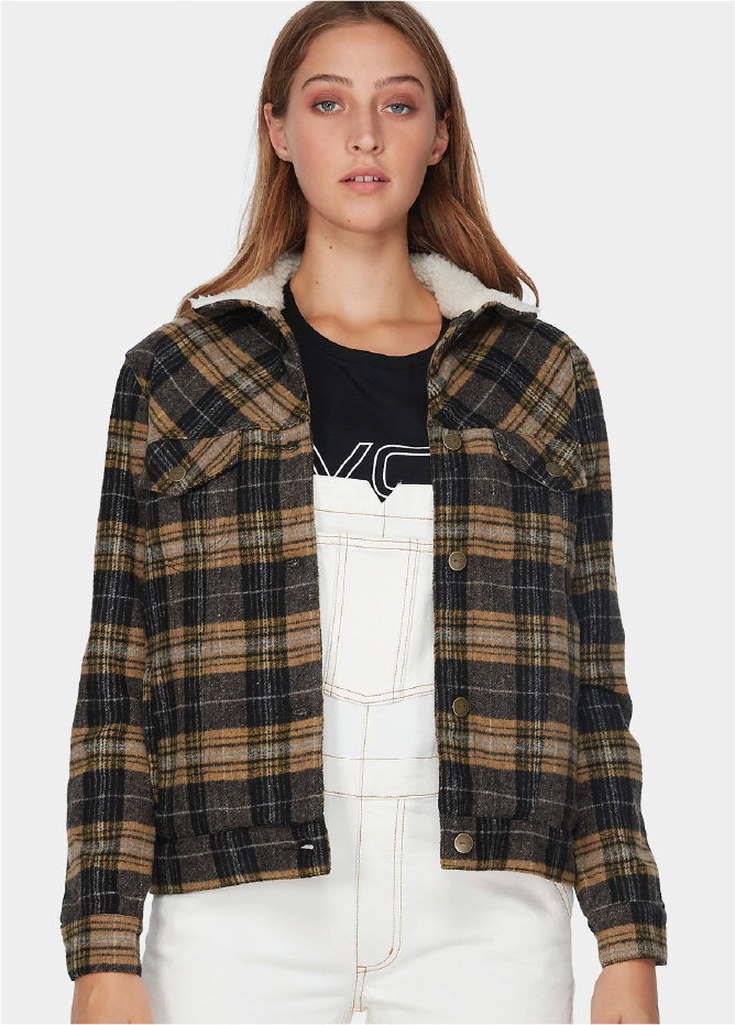 RVCA Sherpa Lined Jackets 