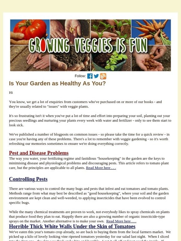 Banishing Problems in Your Veggie Garden -