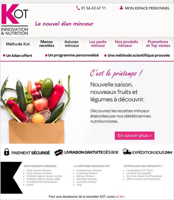 Idées recettes pour le printemps !